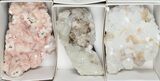 Mixed Indian Mineral & Crystal Flat - Pieces #95615-1